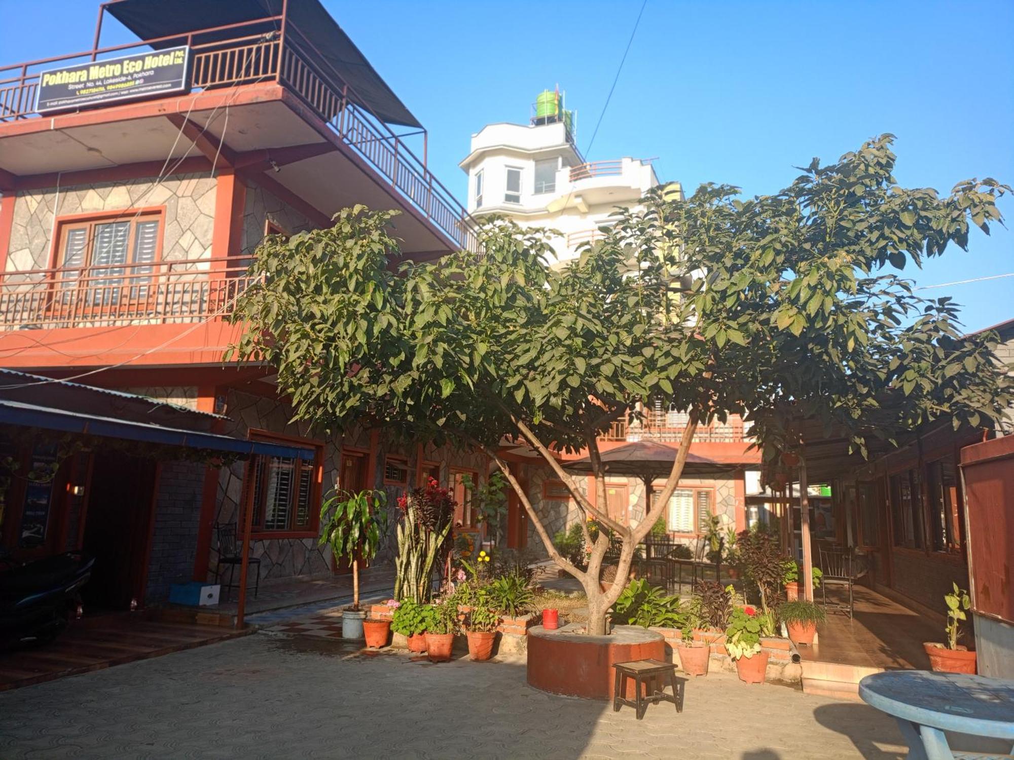 Pokhara Metro Eco Hotel Zewnętrze zdjęcie